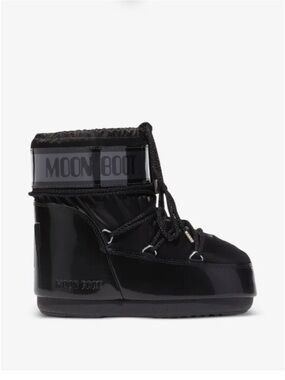 Moon boot icon low glance satin boots